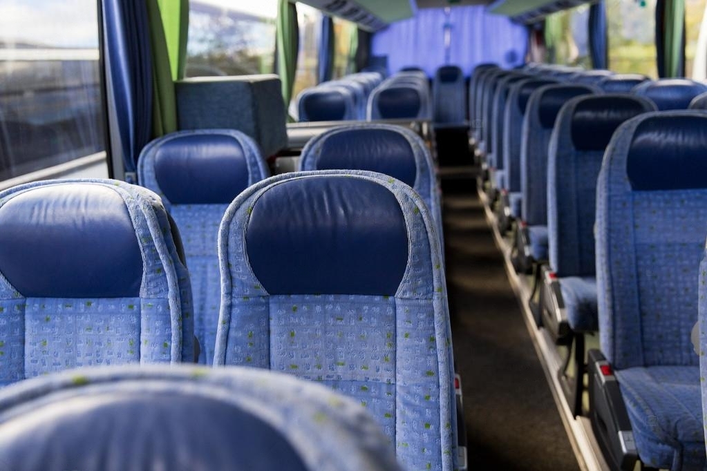 Saloon bus in Dubai