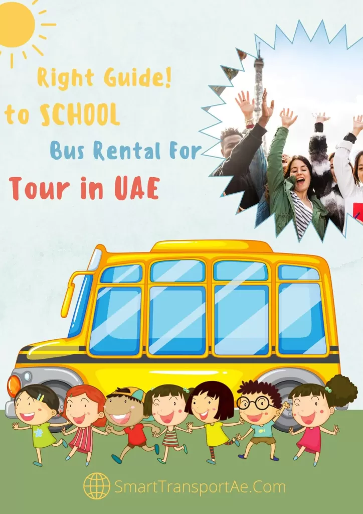 School bus rental guide for UAE tour