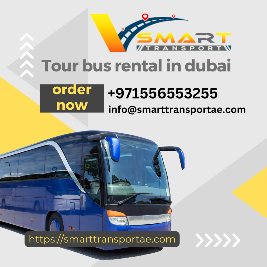 Tour bus rental in dubai