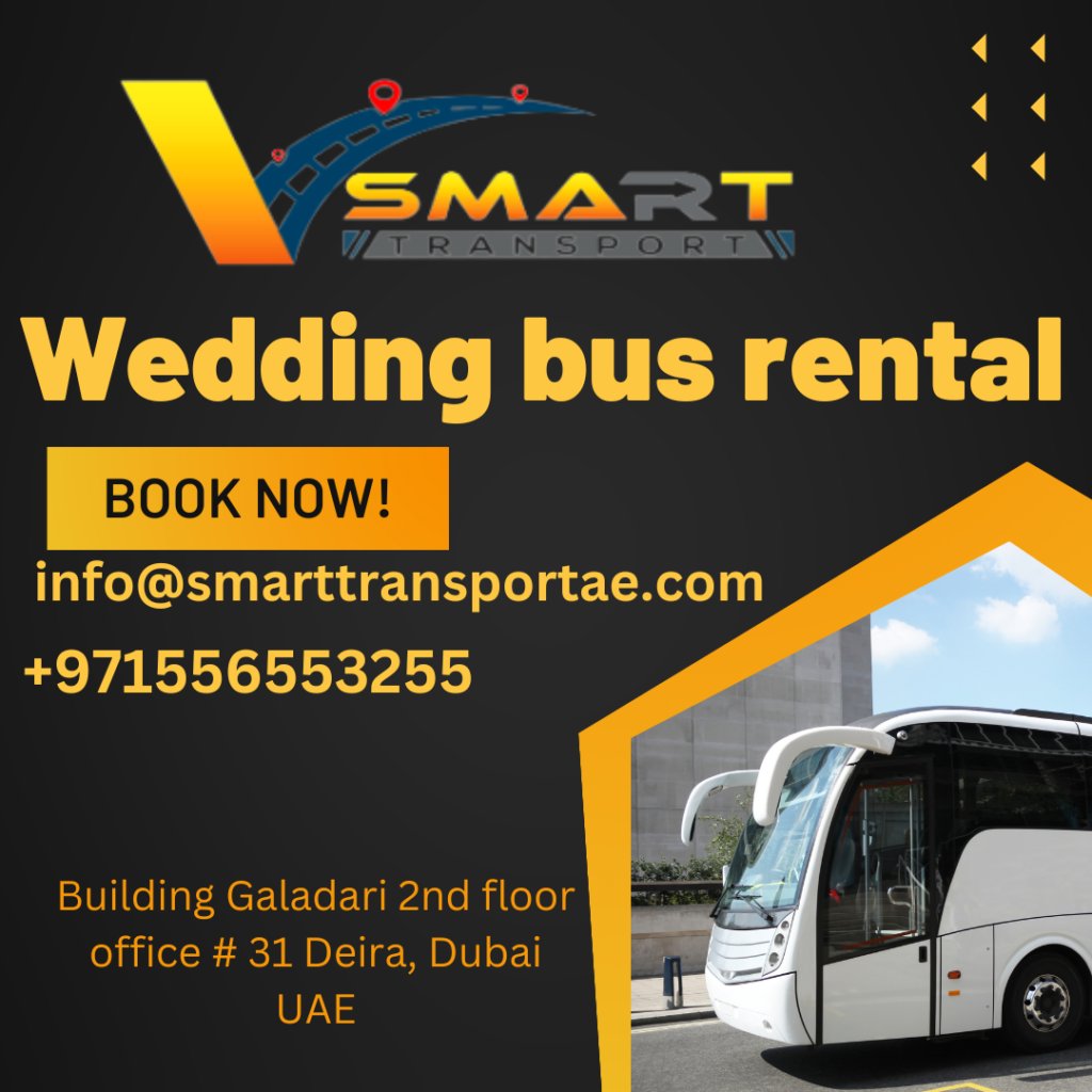 Wedding bus rental