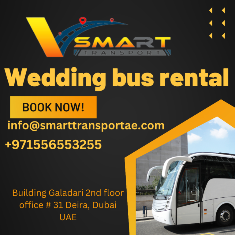 Luxury Party and Wedding Bus Rental Services in Dubai, UAE