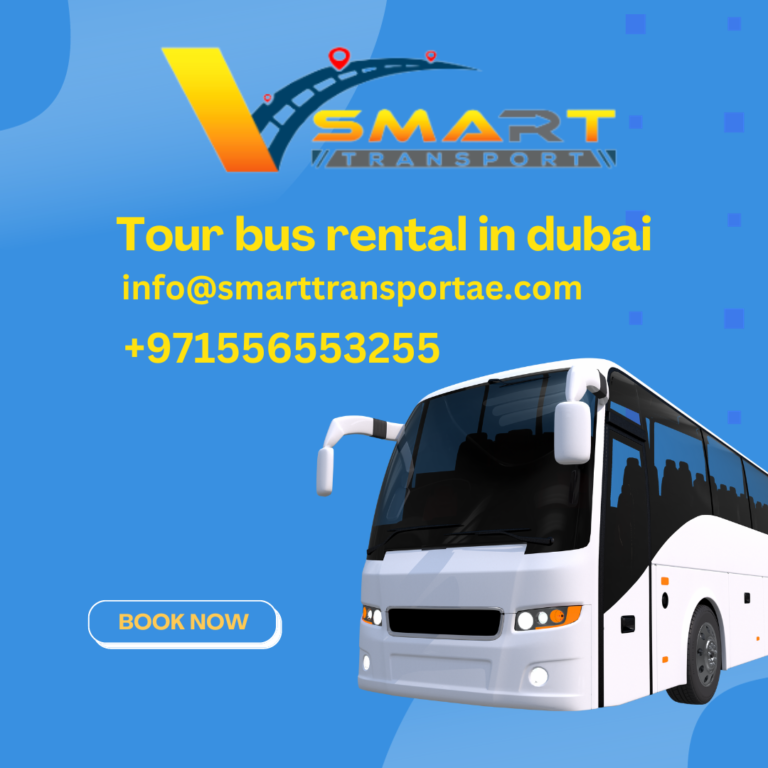 Private Minibus Tour Bus Rental in Dubai, UAE
