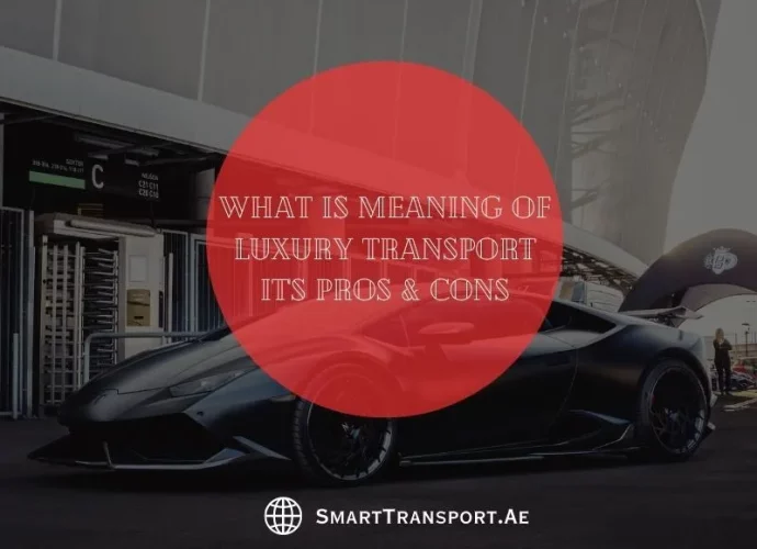 What is Meaning of Luxury Transport It's Pros & Cons