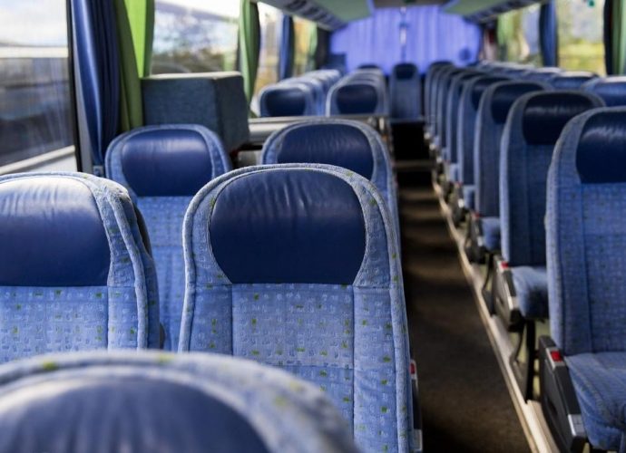 Saloon bus in Dubai